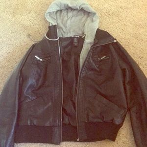 Cute leather jacket from Hot Topic